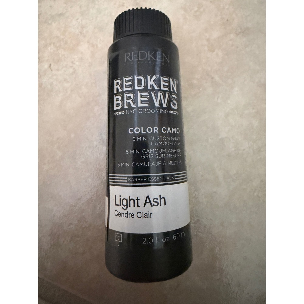 Redken Brews Color Camo Light Ash 5 Minute Custom Gray Camouflage hair men